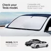 Spigen Tesla CryoShade első szélvédő napellenző Model 3/Y-8809896745246 8 kép
