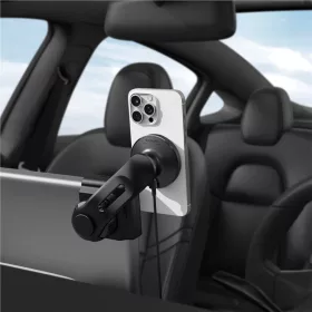   Spigen Tesla TapLock MagSafe autós tartó és töltő, fekete