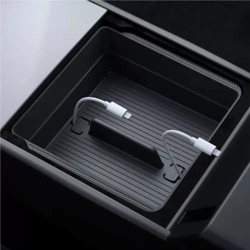 Spigen Tesla kartámasz középkonzol rendszerező fekete – Tesla Mo-8809971222884 4 kép