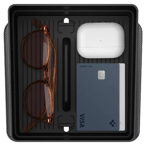Spigen Tesla kartámasz középkonzol rendszerező fekete – Tesla Mo-8809971222884 7 kép