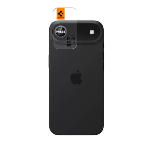 Spigen Glass tR EZ Fit Optik Pro kameralencse-védő üveg 2 db szürk-8800283312638 4 kép