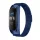 Fém Xiaomi Mi Band 5 / Mi Band 4 / Mi Band 3 fém óraszíj kék-9111201930735 3 kép