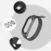 Fém Xiaomi Mi Band 5 / Mi Band 4 / Mi Band 3 fém óraszíj kék-9111201930735 9 kép