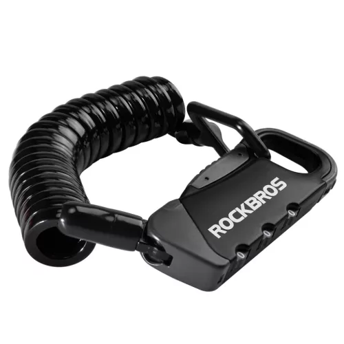 Rockbros RBK6N számzáras kerékpárzár – fekete-5907769390173 2 kép
