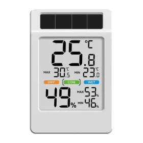 Rainpoint B0590TH-V6 napenergiás hő- és páratartalom-mérő nagy k-5905156105140 1 kép