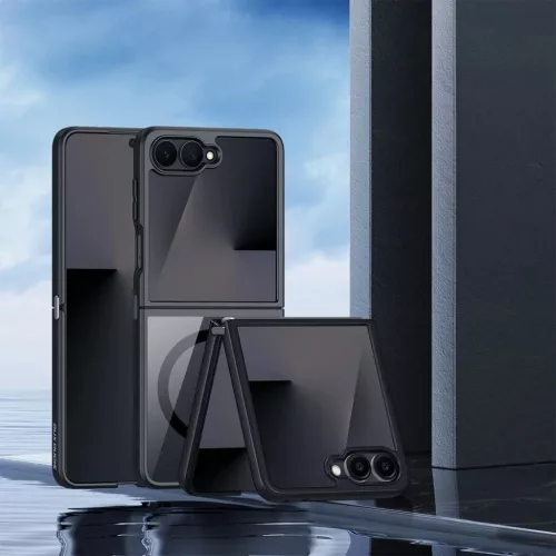  SAMSUNG Z Flip 8 fekete DUX DUCIS AIMO MAG MagSafe-kompatibilis tok-6978943389947 4 kép