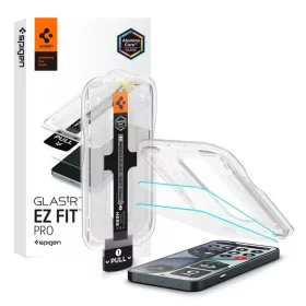   Spigen Glas.tR EZ Fit Pro AC edzett üveg kijelzővédő Nothing Phone 4A készülékhez, átlátszó, 2 db