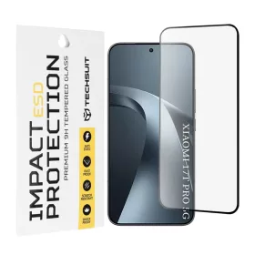   Xiaomi 17T Pro fekete Techsuit ESD Glass edzett üveg kijelzővédő fólia