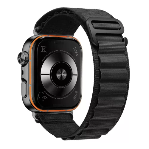  Huawei Watch Fit 3 / 4 / 4 Pro / 5 / 5 Pro fekete Tech-Protect Nylon -5906302325764 2 kép