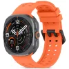  Samsung Galaxy Watch Ultra 1 / 2 2024–2026 (47 mm) mandarin-narancssárga Tech-Protect Silicone Air szilikon óraszíj