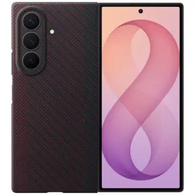 Samsung Carbon Magnet tok Galaxy Z Fold8 Ultra készülékhez, piros-8806099238117 1 kép