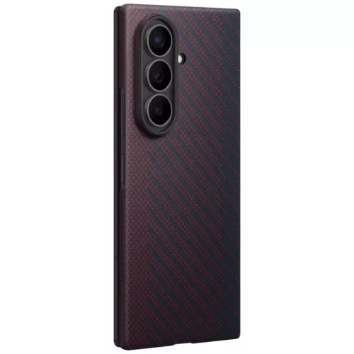 Samsung Carbon Magnet tok Galaxy Z Fold8 Ultra készülékhez, piros-8806099238117 2 kép