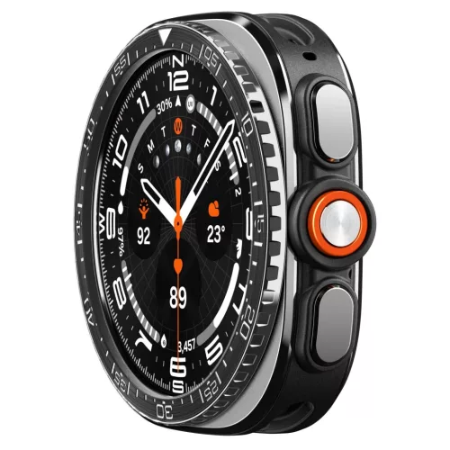  Samsung Galaxy Watch Ultra 2 47 mm fekete Spigen Bezel Tune (Diver) l-8800337247503 7 kép