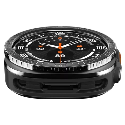  Samsung Galaxy Watch Ultra 2 47 mm fekete Spigen Bezel Tune (Diver) l-8800337247503 8 kép