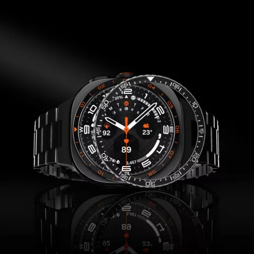  Samsung Galaxy Watch Ultra 2 47 mm fekete Spigen Bezel Tune (Diver) l-8800337247503 9 kép