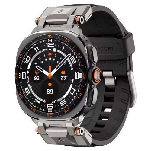  Samsung Galaxy Watch Ultra 2/1 47 mm Spigen DuraPro Armor szíj, feke-8800337247480 9 kép