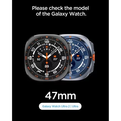  Samsung Galaxy Watch Ultra 2/1 47 mm Spigen DuraPro Armor szíj, feke-8800337247480 10 kép