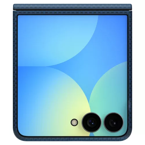 Samsung Galaxy Z Flip8 tengerészkék Spigen Air Skin Aramid MagSafe t-8800337246476 7 kép