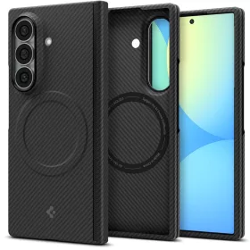 Samsung Galaxy Z Fold8 Ultra fekete Spigen Air Skin Aramid MagFit tok-8800337246438 1 kép