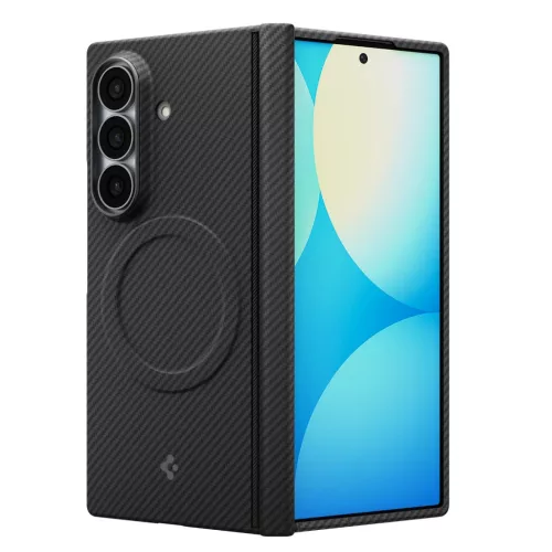 Samsung Galaxy Z Fold8 Ultra fekete Spigen Air Skin Aramid MagFit tok-8800337246438 5 kép