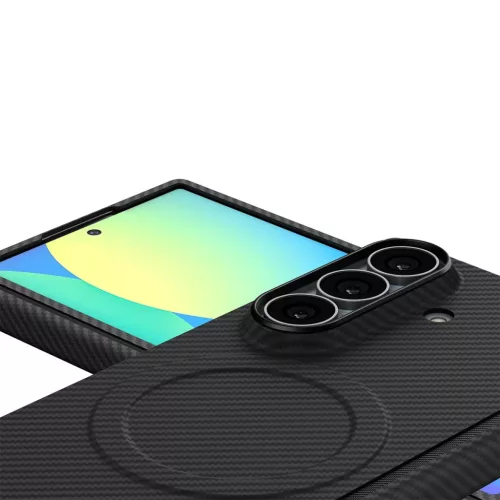 Samsung Galaxy Z Fold8 Ultra fekete Spigen Air Skin Aramid MagFit tok-8800337246438 9 kép