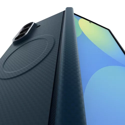 Samsung Galaxy Z Fold8 Ultra sötétkék Spigen Air Skin Aramid MagSaf-8800337249811 7 kép