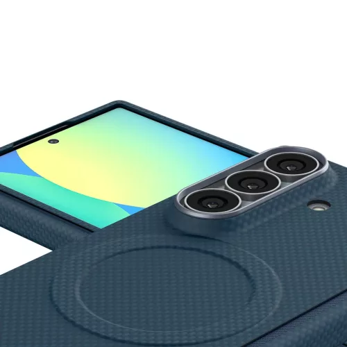 Samsung Galaxy Z Fold8 Ultra sötétkék Spigen Air Skin Aramid MagSaf-8800337249811 9 kép
