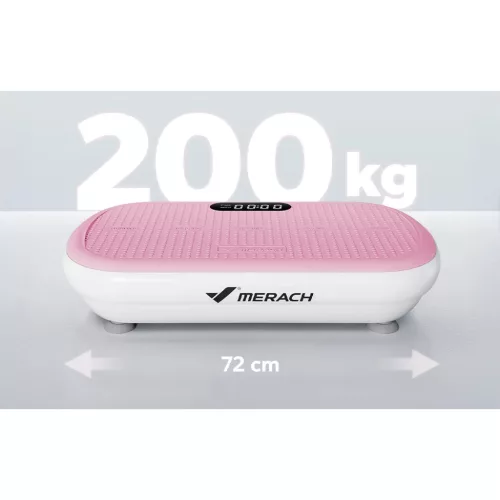 MERACH MR-2440P1 vibrációs platform, rózsaszín-5905156103580 7 kép