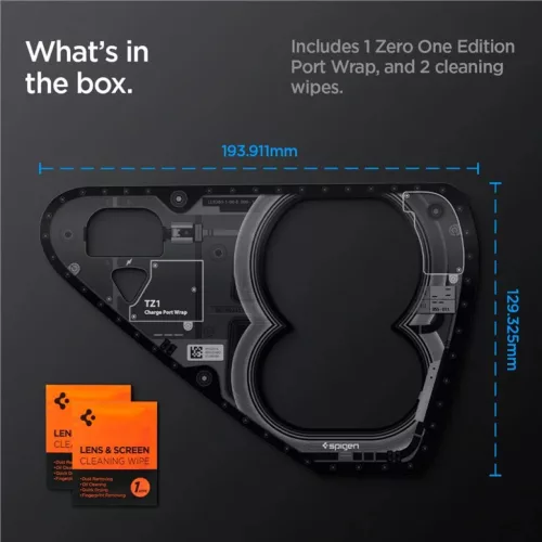Spigen Tesla Charge Port Wrap Zero One töltőcsatlakozó-védő fóli-8809971225267 3 kép