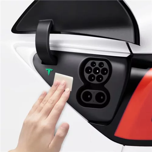 Spigen Tesla Charge Port Wrap Zero One töltőcsatlakozó-védő fóli-8809971225267 9 kép