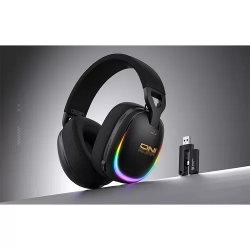 ONIKUMA GT805 vezeték nélküli gamer fejhallgató, fekete-6972470564556 8 kép