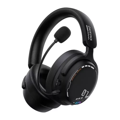 ONIKUMA GT886 vezeték nélküli gamer fejhallgató mikrofonnal, feket-6972470564785 2 kép