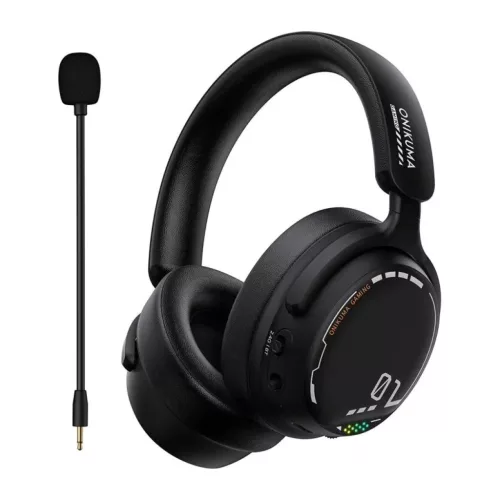 ONIKUMA GT886 vezeték nélküli gamer fejhallgató mikrofonnal, feket-6972470564785 4 kép