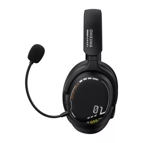 ONIKUMA GT886 vezeték nélküli gamer fejhallgató mikrofonnal, feket-6972470564785 5 kép