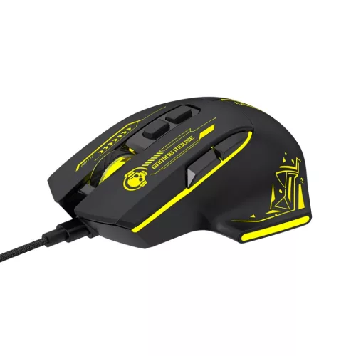 Wozinsky WMGK-1181W vezetékes optikai játékegér 7200 DPI fekete-s�-5907769387920 2 kép