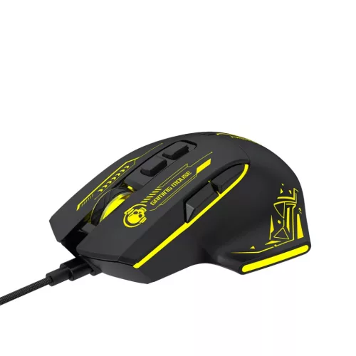 Wozinsky WMGK-1181W vezetékes optikai játékegér 7200 DPI fekete-s�-5907769387920 3 kép