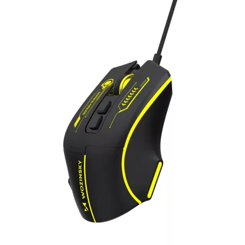 Wozinsky WMGK-1181W vezetékes optikai játékegér 7200 DPI fekete-s�-5907769387920 10 kép