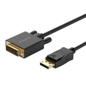 Orico XD-DTD DisplayPort–DVI 4K kábel, 2 m, fekete-6936761873154 1 kép