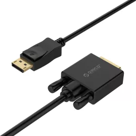 Orico XD-DTD DisplayPort–DVI 4K kábel, 2 m, fekete-6936761873154 2 kép