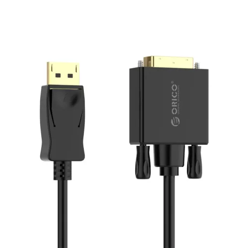 Orico XD-DTD DisplayPort–DVI 4K kábel, 2 m, fekete-6936761873154 6 kép