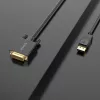 Orico XD-DTD DisplayPort–DVI 4K kábel, 2 m, fekete-6936761873154 8 kép