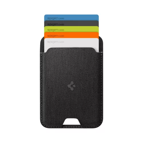 Spigen MagFit Urban Fit AFA11335 mágneses kártyatartó, fekete-8800337244687 5 kép