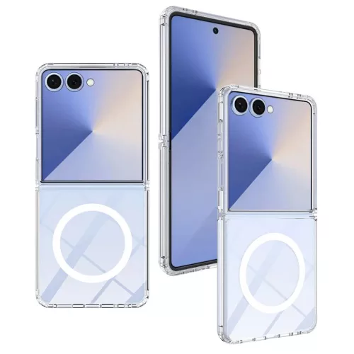 Samsung Galaxy Z Flip8 átlátszó Techsuit MagSafe Pro tok-5949419382978 2 kép