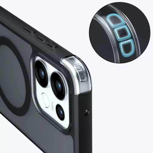 Oppo Reno16 matt fekete Techsuit PureFrost MagSafe telefontok-5949419379169 6 kép