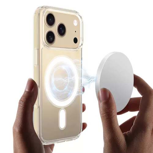 iPhone 18 Pro Max / iPhone 17 Pro Max átlátszó Techsuit MagSafe Pro-5949419379831 3 kép