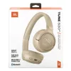 JBL Tune 530BT Bluetooth fejhallgató, bézs (JBLT530BTBEG)-1200130029943 2 kép