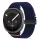  Samsung Galaxy Watch 8 / 9 / Classic (40 / 44 / 46 mm) sötétkék Tech-Protect Nylon Clasp szíj