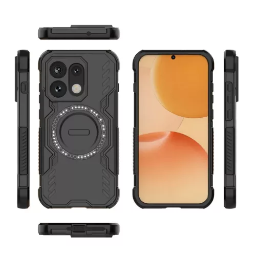  Oppo Reno16 / Reno16 Pro fekete Techsuit ArmorMag tok-5949419382558 5 kép