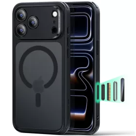  iPhone 17 Pro / iPhone 18 Pro matt fekete ESR Classic Hybrid HaloLock-4894240303214 1 kép