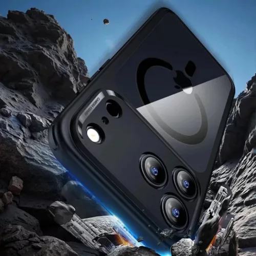  iPhone 17 Pro / iPhone 18 Pro matt fekete ESR Classic Hybrid HaloLock-4894240303214 6 kép